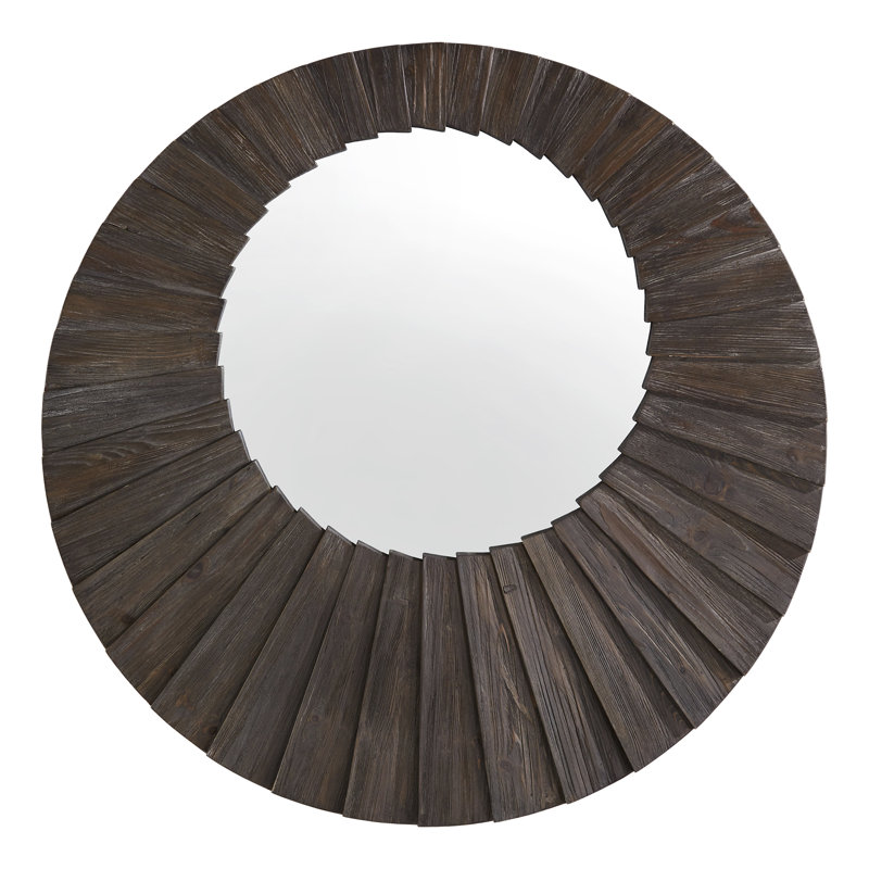 Miroir d'appoint Shumpert, 39,4 po x 39,4 po