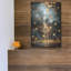 Art mural en métal «Celebration» par r3darch0n Wrought Studio ™, 12 po x 16 po