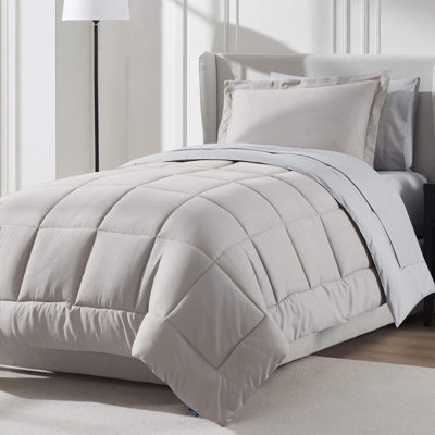 Ensemble d'édredon réversible avec draps Bed-in-a-bag