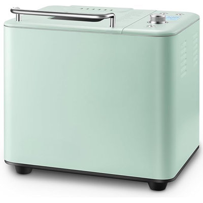 2LB Dual Heater Bread Maker with Nonstick Ceramic Pan