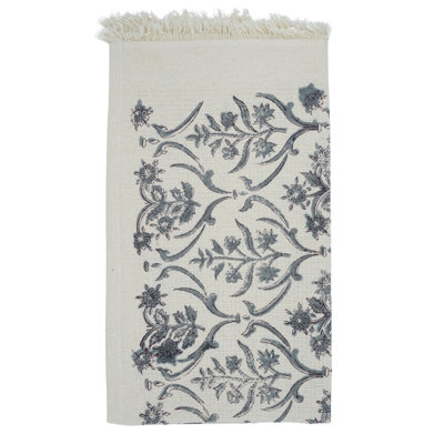 Floral cotton Hand Block Print Waffle Towels - Perfect Gift for Friends & Family, Stylish and Functional"Vishalpushp"