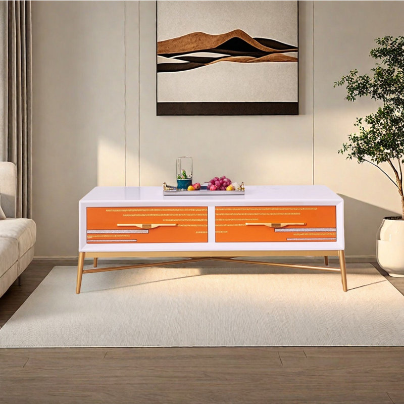 Modern style minimalist coffee table