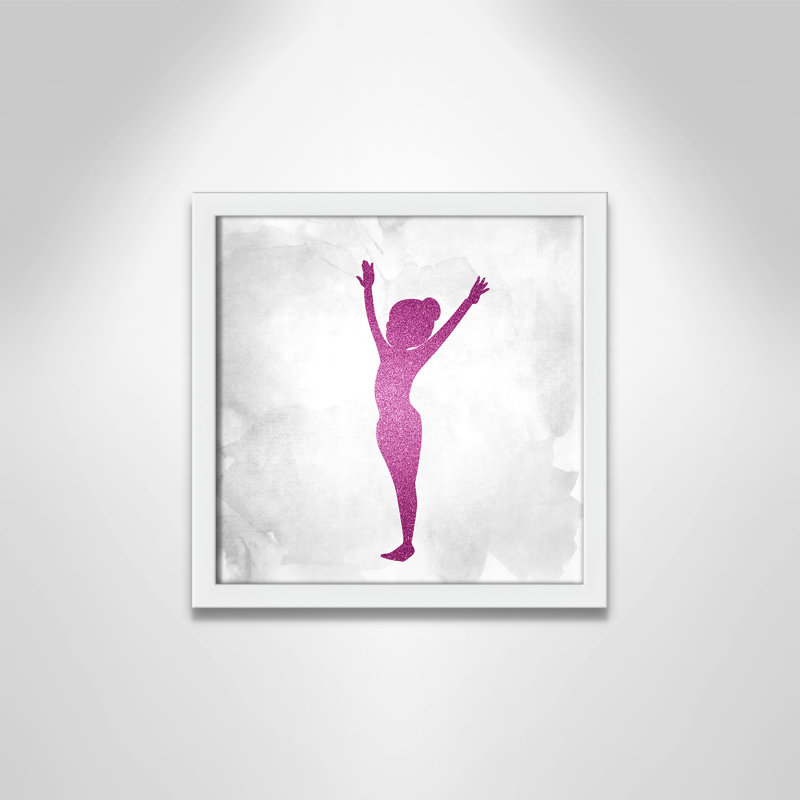 Gymnastique 2, H 13 po x l 13 po x P 1,19 po, Encadré de boîte blanc