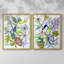 «Flower of Fate I», reproduction encadrée de qualité supérieure - prête à être accrochée - aucun clou requis - aucun clou requis-882150503-882150502