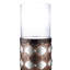 Grand chandelier 22 po avec verre ouragan, miroir Arabesque
