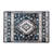 Jena 5X7 Medium Area Rug, Classic Persian Geometric Design, Black Blue-123764809