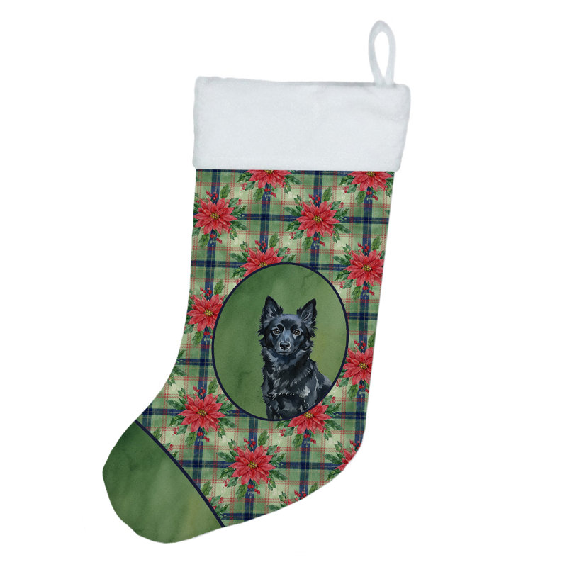 Chaussette de Noël Schipperke