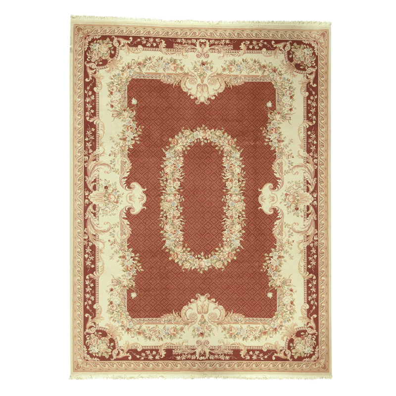 Tapis rectangulaire noué à la main