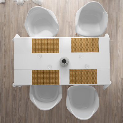 Polyester Abstract Rectangle Placemat