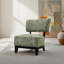 Fauteuil d'appoint sans accoudoirs et pieds inclinés-295150250