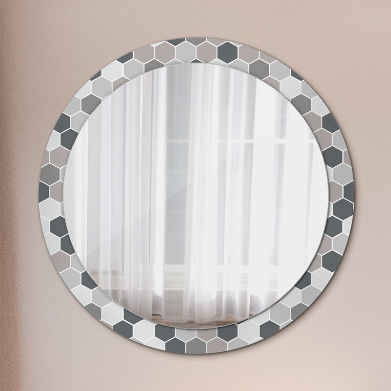 Huldar Glass Flat Wall Mirror