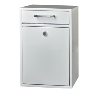 Steel Wall Mounted Mailbox with Magnetic Closure