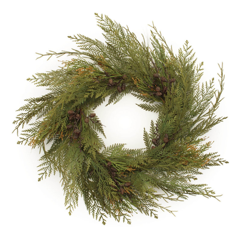 Couronne de pin artificielle 30 po
