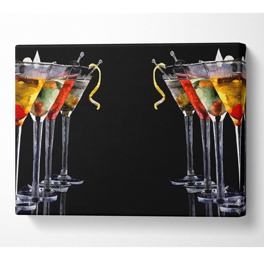 Cocktails Drinks - Kunstdrucke auf Leinwand