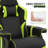 Inbox Zero Reclining Ergonomic Swiveling PC & Racing Game Chair with Footrest-217975702