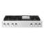 48-Inch Gas Pro Rangetop 6 Burners And Griddle