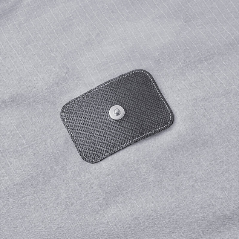 Draps de mise à la terre très grand 95% coton + 5% draps de mise à la terre en fibre d'argent