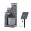 Weather Resistant Floor Fountain with Light