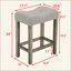 Ensemble 5 pièces de table de salle à manger industrielle, ensemble de table de bar et chaises, ensemble de table de petit déjeuner polyvalent pour le salon, la salle à manger, la salle de jeux-981074928