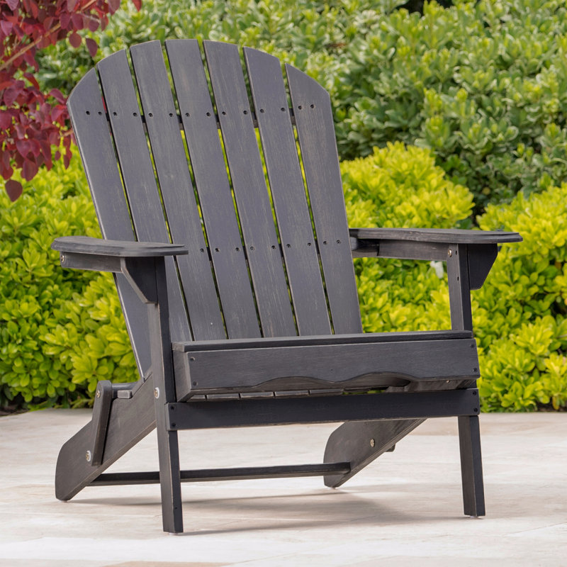 Basic Outdoor Patio Dining Chair, Gray