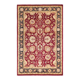 Classic One-of-a-Kind 4' 1" X 6' 0" Hand Knotted Area Rug