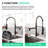 Commercial Kitchen Faucet With Pull Down Sprayer, Single Handle Single Lever Kitchen Sink Faucet-119337238