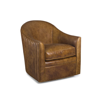 Maitland Smith Upholstery Upholstered Swivel Armchair