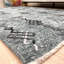 Tapis en coton lavable gris marocain Alfa Rich-1631717216