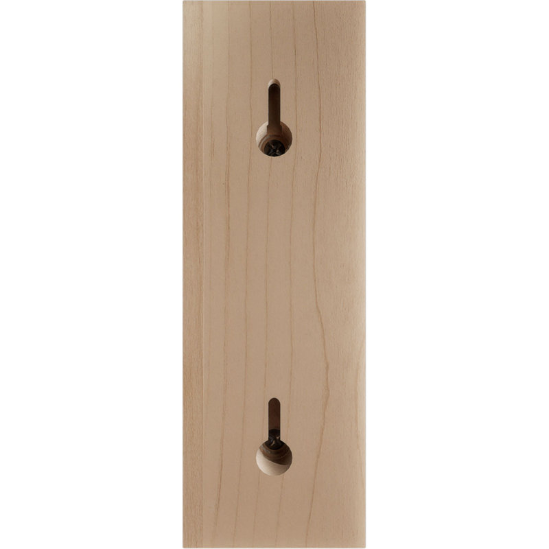 Support de tablette Traditional, Aulne, H 7,5 po x l 2,5 po x P 6,25 po