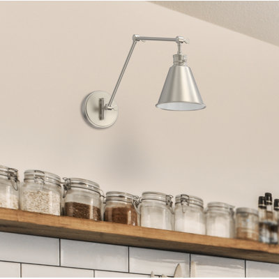 Alihan Steel Swing Arm Sconce
