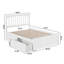 Lit plateforme en bois massif Brunelle avec pied de lit et tiroirs de rangement assortis -560527393-560527395
