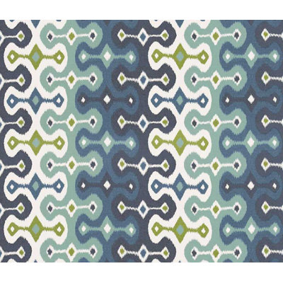 Darya Ikat Sidewall Wallpaper