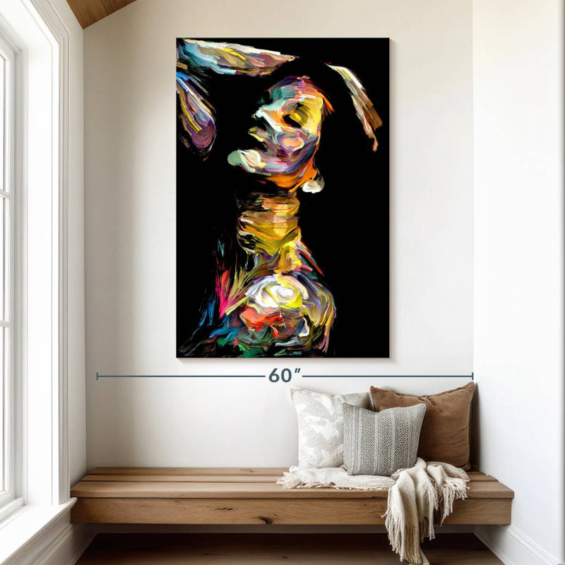 Leisha Captivating Female, 51" H x 34" W