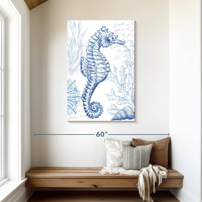 Carnet de croquis côtier Seahorse, H 45 po x l 30 po