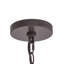 Lustre tambour en verre d'eau 6 lumières-165563377