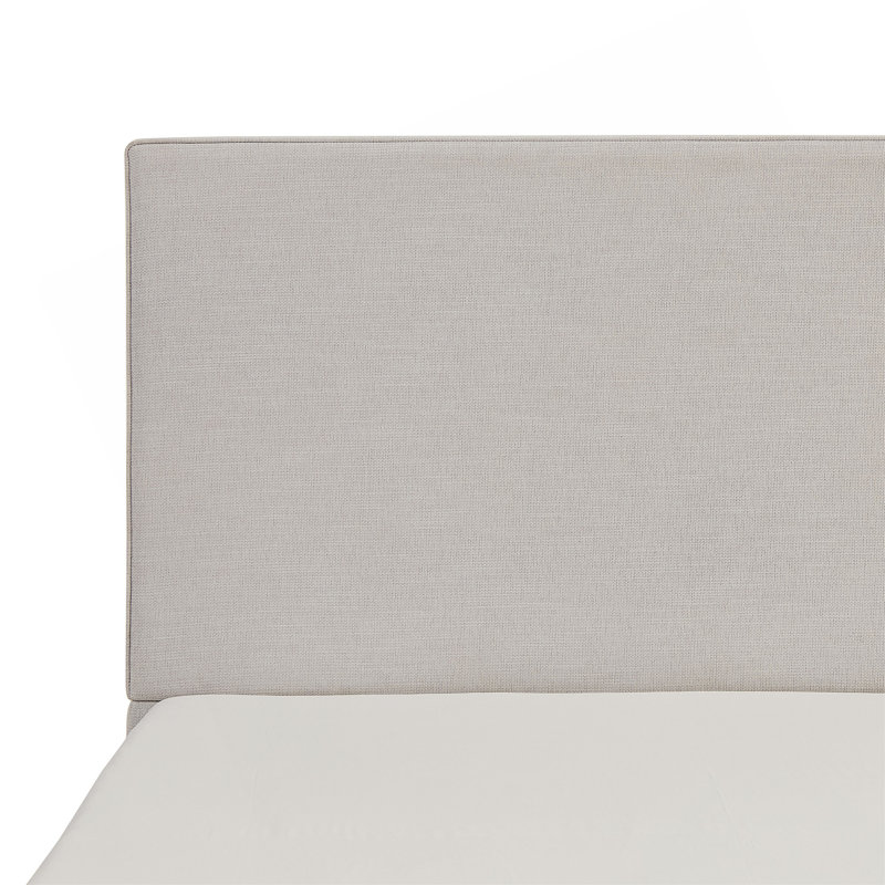 Lit tapissier avec tête de lit de 52 po, Très grand lit
