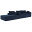Canapé modulaire en L en chenille-270852298