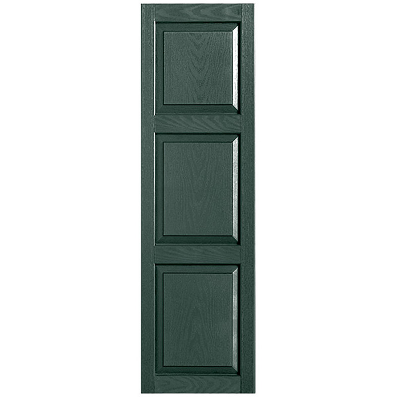 Paire de volets sur mesure en vinyle sur mesure, 18 po, 31 po, Pin