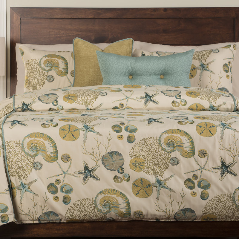 Naples Duvet Cover & Insert, Full, Ocean