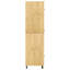 Vidaxl Cabinet With Storage SKI Honey Brown Solid Pine Wood Modern Furniture
