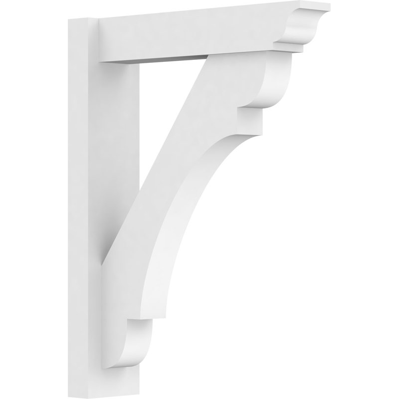 Perspectives en PVC de qualité architecturale avec extrémités traditionnelles, H 26 po x P 20 po, L 5 po