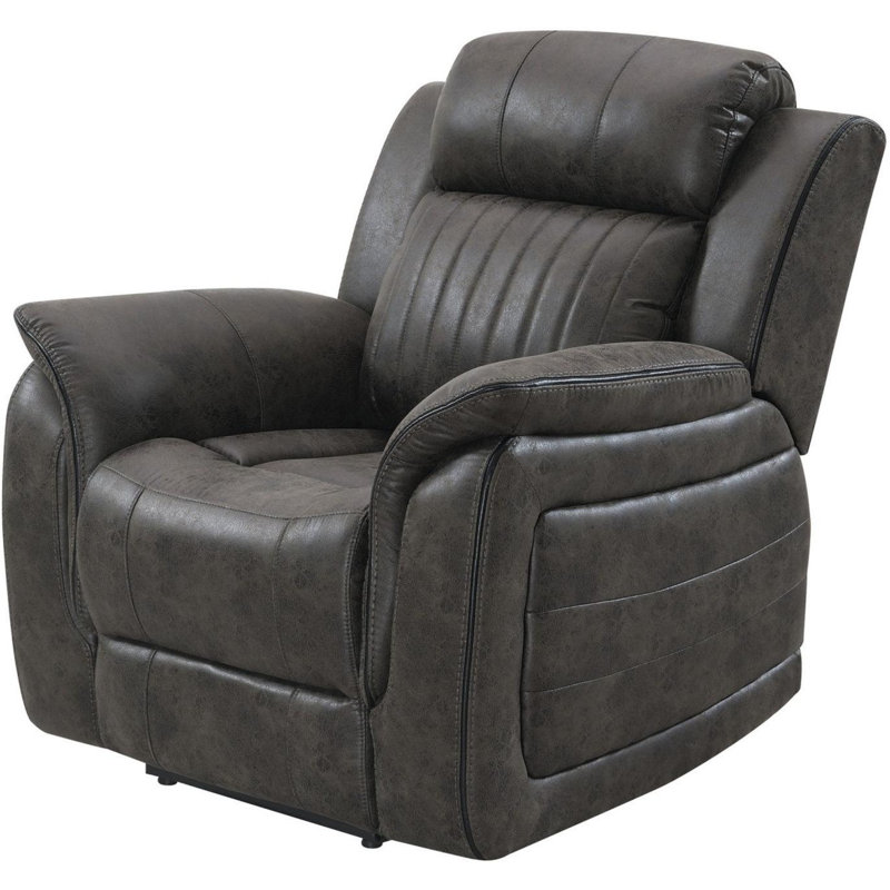 Fauteuil inclinable gris