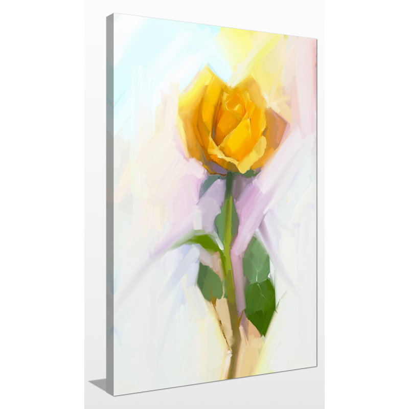 " Yellow Rose ", 60" H x 36" W x 1.5" D