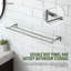 Double barre à serviettes murale 24 po-70724587