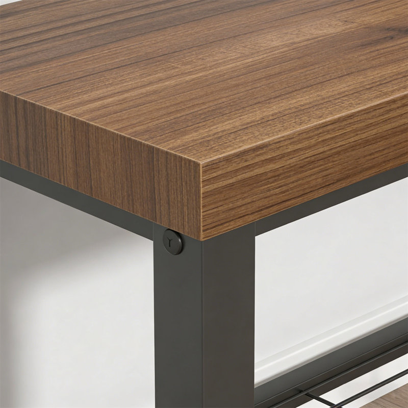Premium Wooden Shoe Cabinet For Home, Walnut