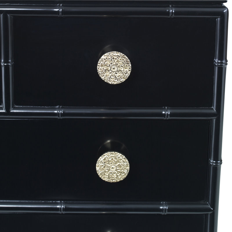 Bamboo 38'' Single Bathroom Vanity with Marble Top