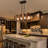 Rodnisha 4 - Light Square/Rectangle Linear Wooden Kitchen Island Pendant-656186876