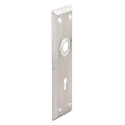 Prime-Line Door Escutcheon Plates, Satin Nickel