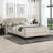 Jolande Contemporary Queen Upholstered Bed with Curved Headboard-927115463-899166162