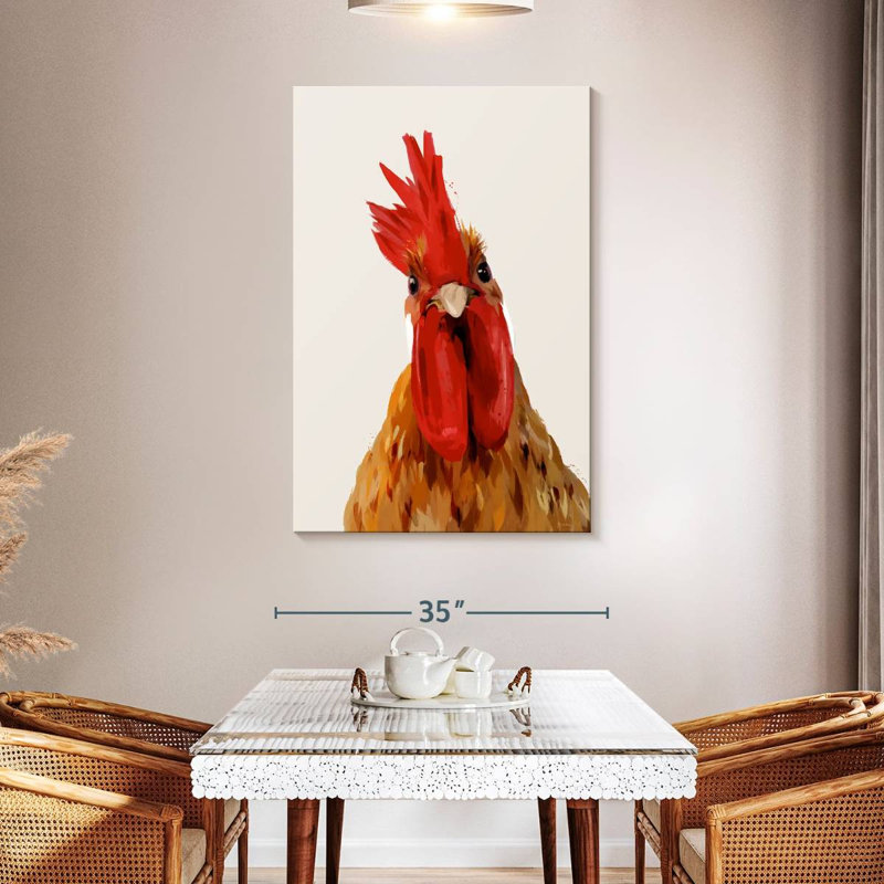 Brampt Chicken Or The Egg, 48" H x 32" W
